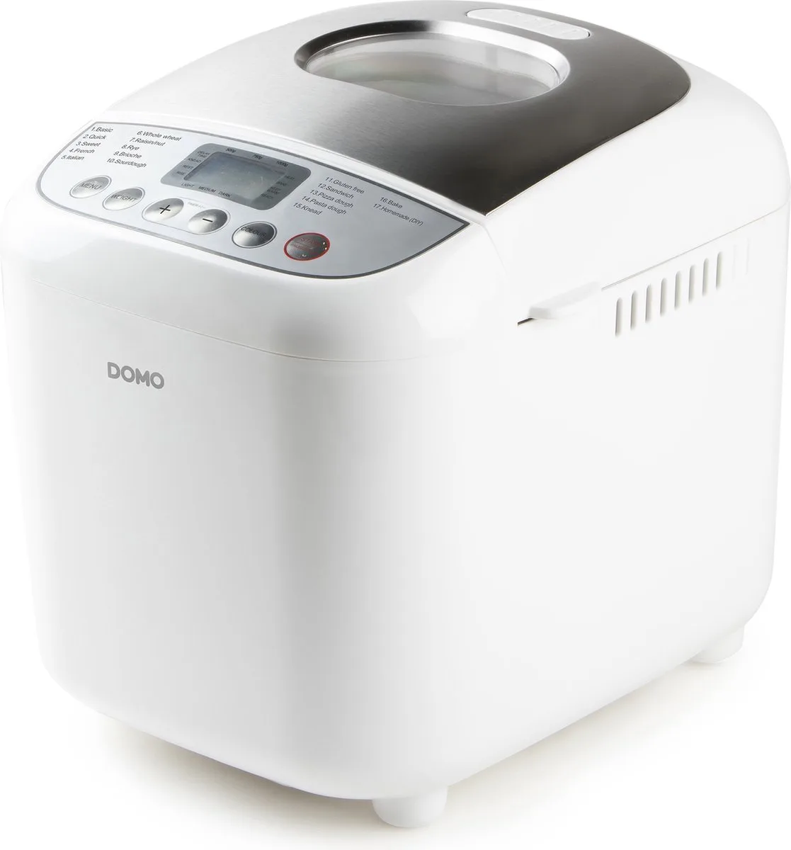 B3976 Broodbakmachine – 17 Programma’s – 500-750g – Glutenvrij Programma de Domo en Blanc – photo produit