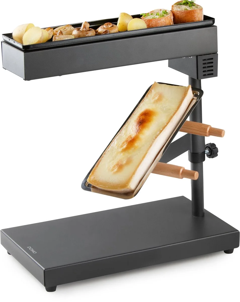 DO1145RC Kaas Raclette - Zwitserse Raclette Apparaat - Grill - 1000W by Domo in Grey – product photo