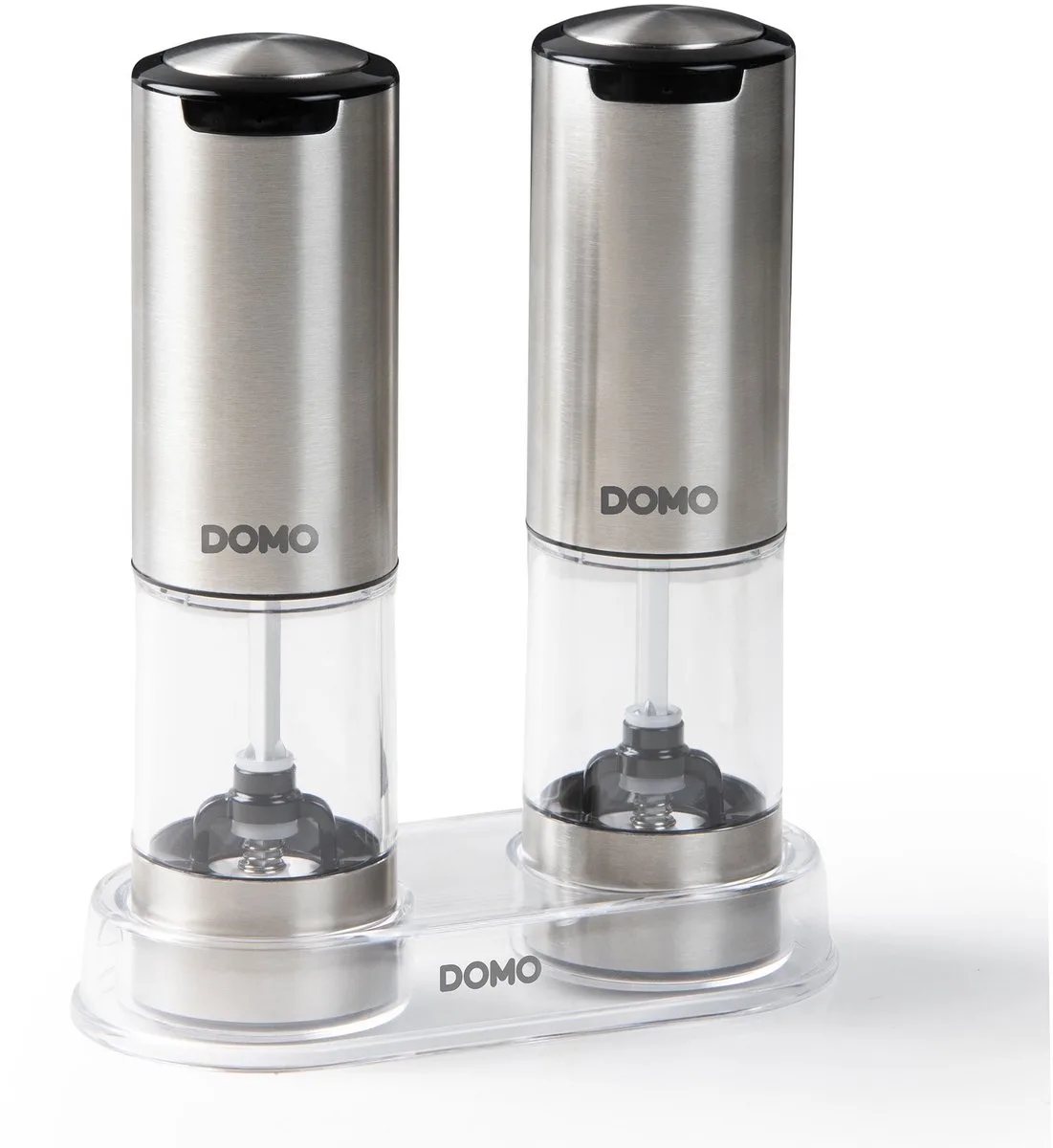 DO3102 Peper- en Zoutmolen - Oplaadbaar van Domo in Stainless steel – productfoto