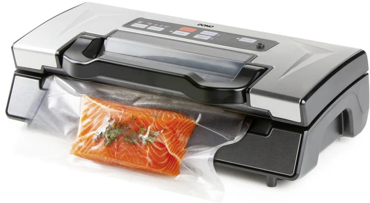 DO336L Vacumeermachine - Foodsaver - 5m Vacumeerzakken de Domo en Gris – photo produit
