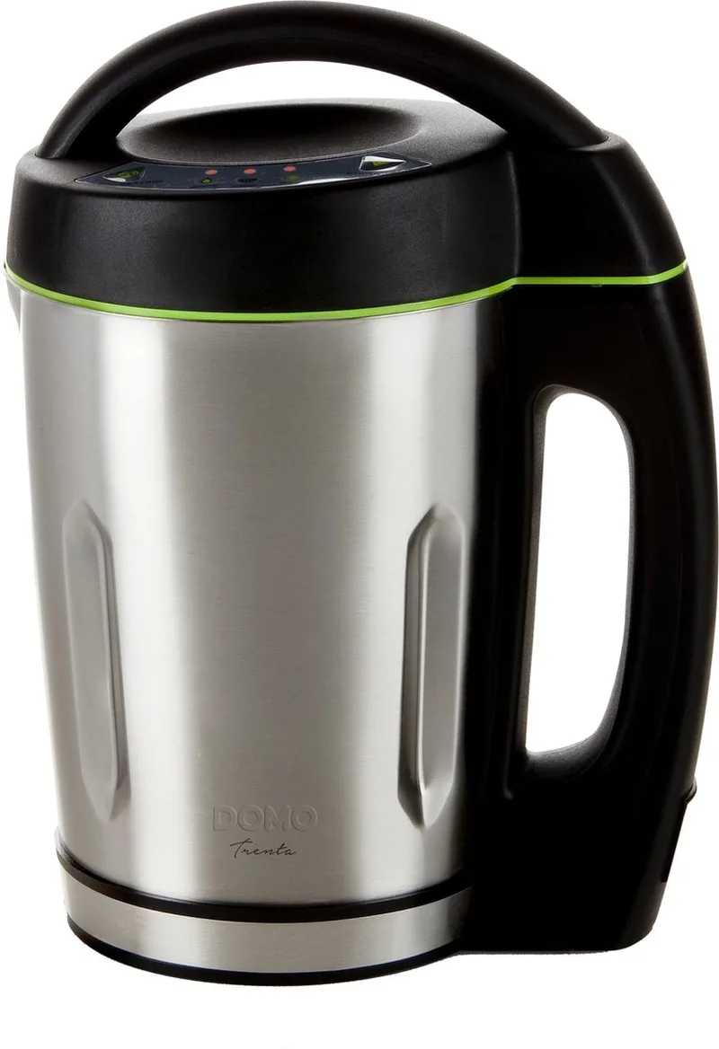 DO498BL Soepmaker – 1,6L – 3 programma’s – Blender – RVS van Domo in Zwart – RVS – productfoto
