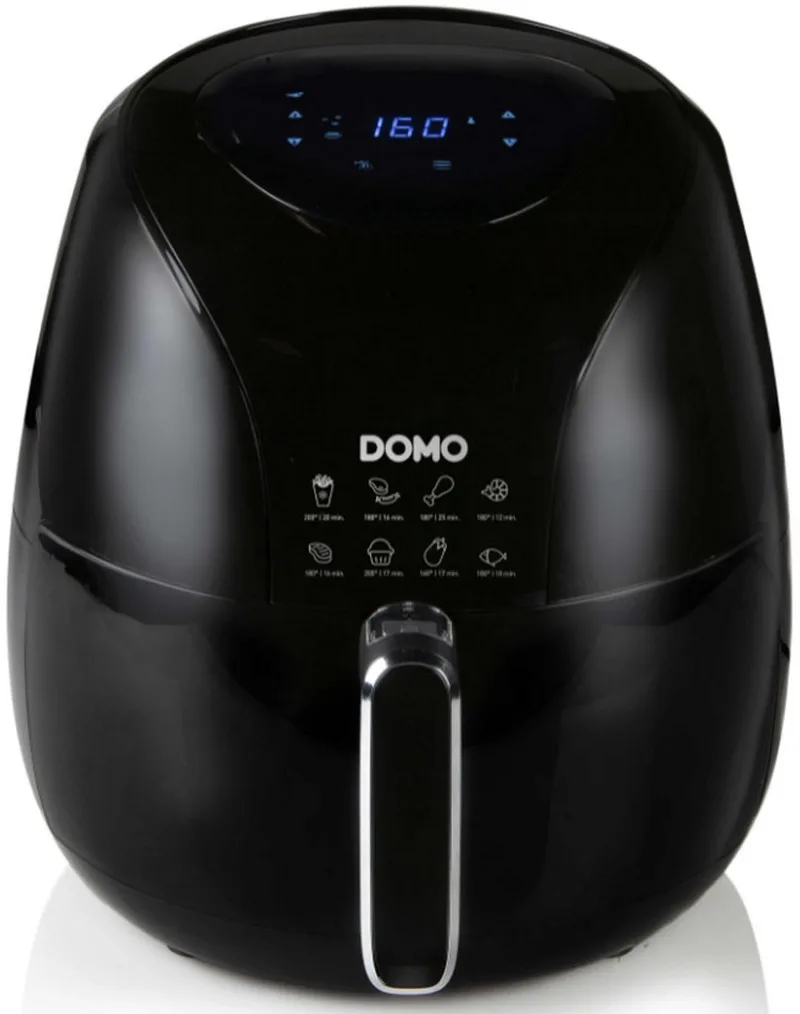 DO533FR AirfyerXXL- Heteluchtfriteuse XXL - 5L - LCD display by Domo in Zwart – 5 L – product photo