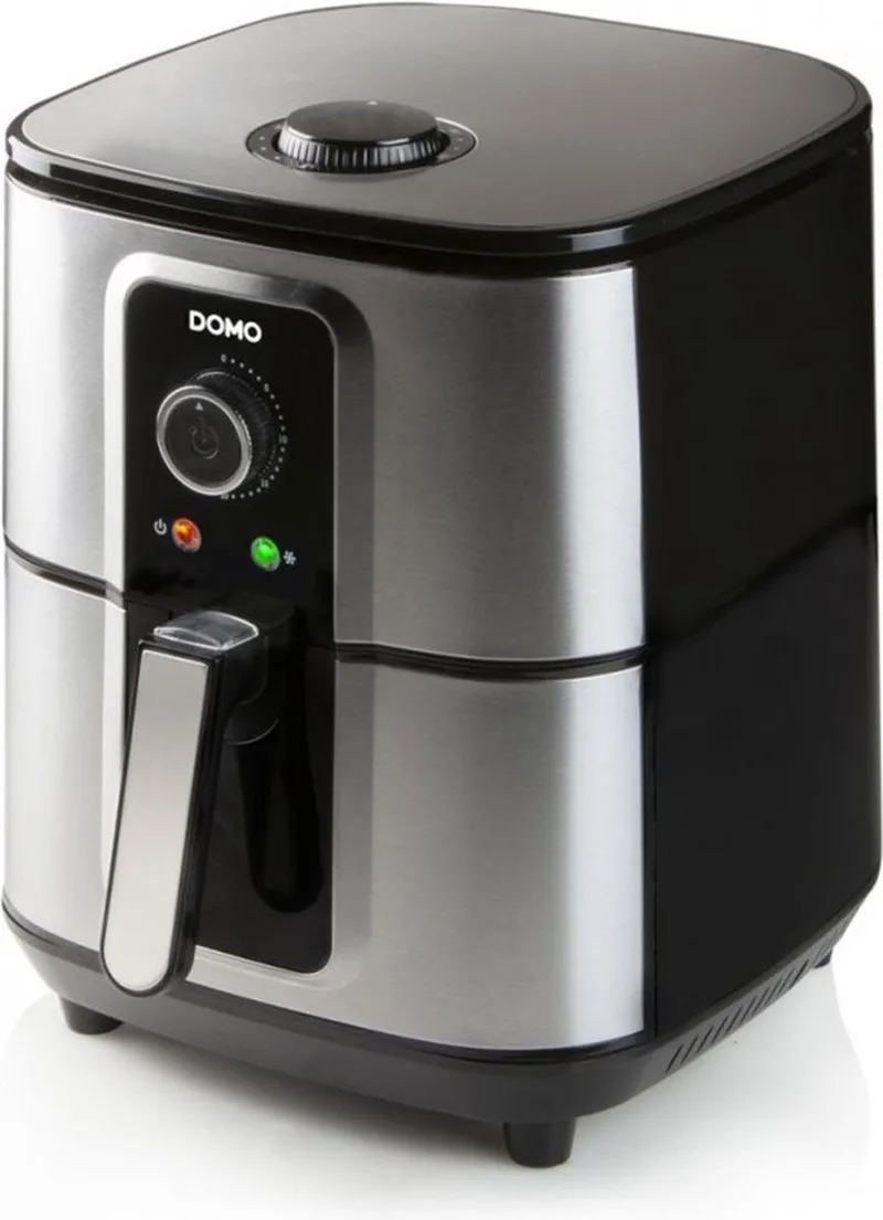 DO536FR friteuse Enkel 5,5 l 1800 W Heteluchtfriteuse Zilver by Domo in Black – product photo