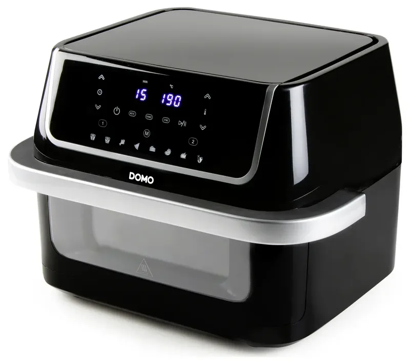 DO544FR Airfryer XXL - Heteluchtfriteuse - Family Edition - 10 L - 1800 W - Grillrek - PFAS vrij de Domo en Noir – photo produit 3 sur 3