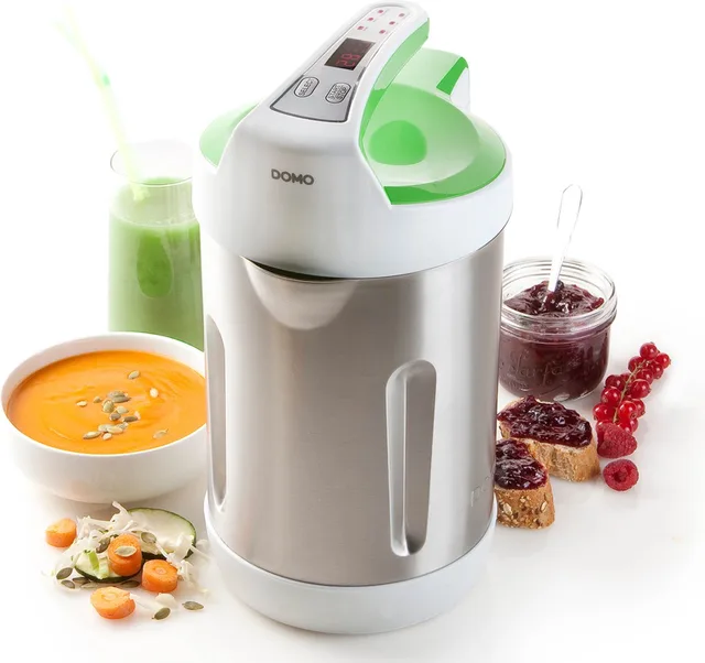 DO705BL Soepmaker – 2L – 6 programma’s – Blender – Wit/Groen