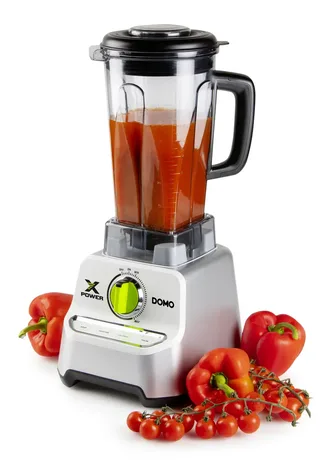 DO747BL Power Blender - Xpower - Smoothie Maker met Tritan Kan - 2L - 1500W by Domo in Silver – product photo 2 of 3