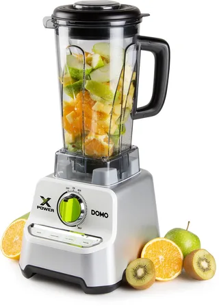 DO747BL Power Blender - Xpower - Smoothie Maker met Tritan Kan - 2L - 1500W by Domo in Silver – product photo 1 of 3