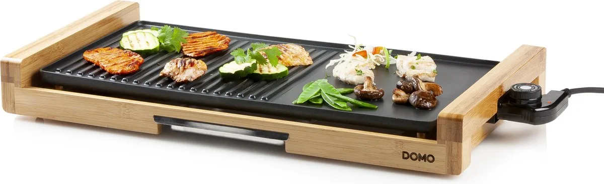 DO8311TP - Bakplaat - Teppanyaki grill - 60 cm van Domo in Hout – productfoto
