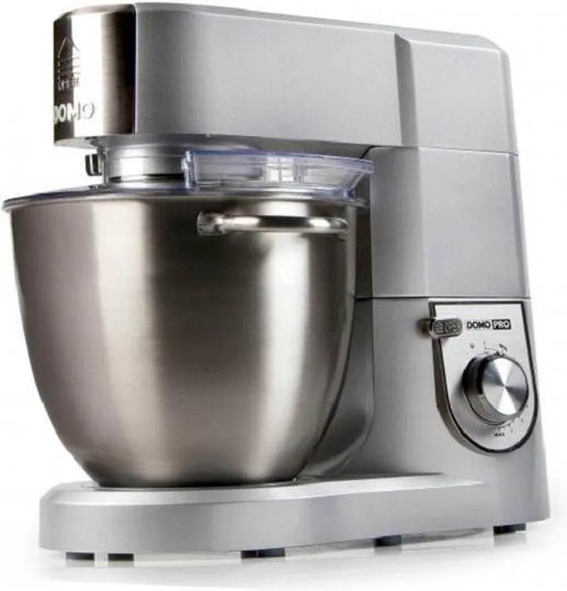 DO9079KR - Keukenmachine PRO - 6,7L - 1500W by Domo in Silver – product photo