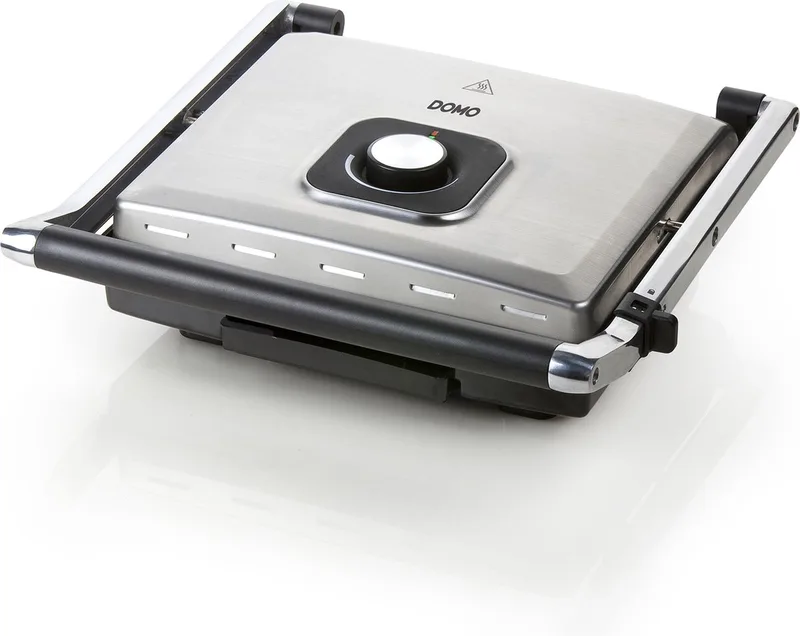 DO9135G - Contactgrill by Domo in Black, Rvs – product photo