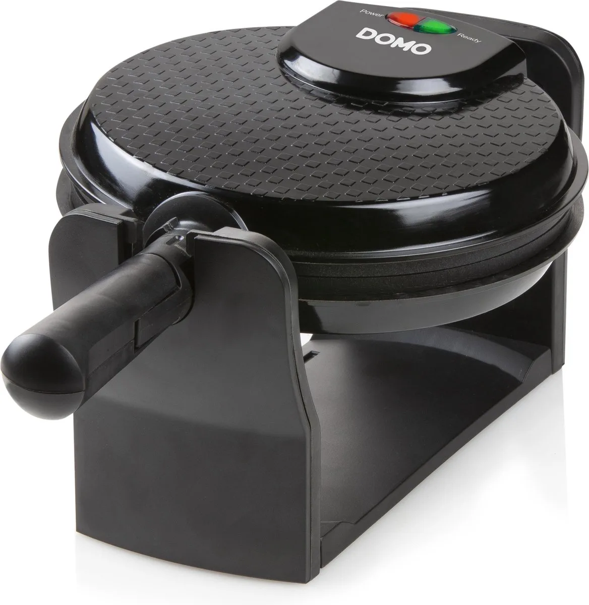 DO9223W - Roterend wafelijzer - Ronde wafels Ø 17cm by Domo in Black – product photo