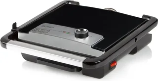 DO9245G Panini Contact Grill - Zwevend deksel - Cool touch - Zwart by Domo in Black, Rvs – product photo 1 of 3