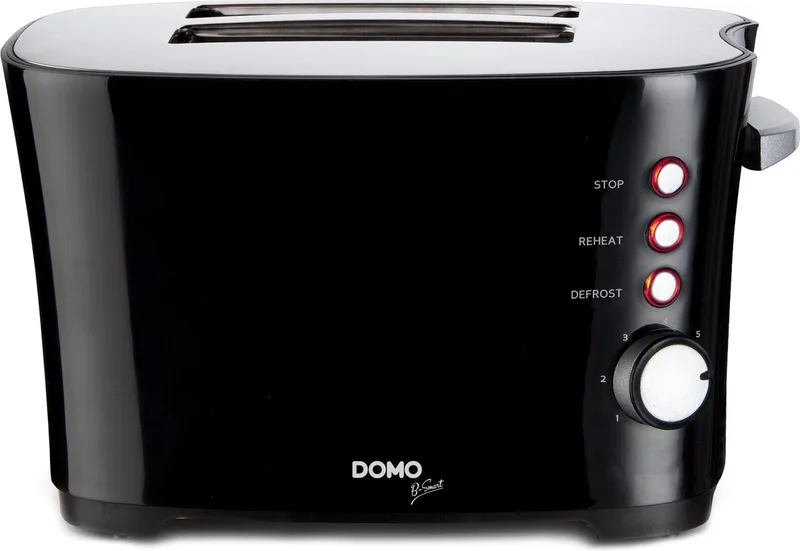 DO941T - Broodrooster van Domo in Zwart – productfoto