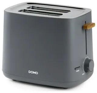 TOASTER Wood You - für 2 Toasts Broodrooster CoolTouch-behuizing, Toastfunctie von Domo in Matgrijs – Produktfoto 3 von 3