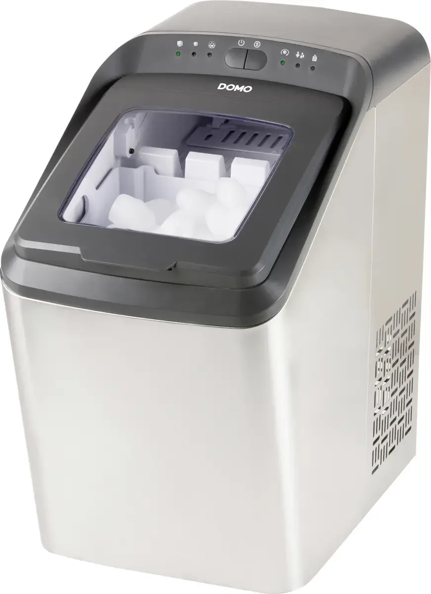Machine à glaçons DOMO Maestro Pro 2.8 l de Domo en Blanc, Noir – photo produit