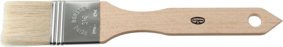 Bakkwast Hout - Bakborstel - Keukenkwast - 205x35 cm fra Dr. Oetker i Brun – produktbillede