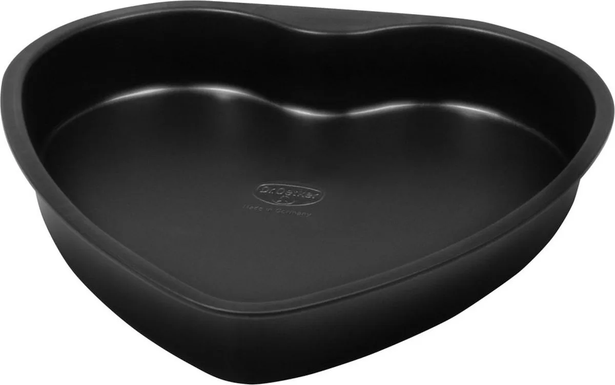 Bakvorm - Hart - 24x3,5 cm by Dr. Oetker in Black – product photo