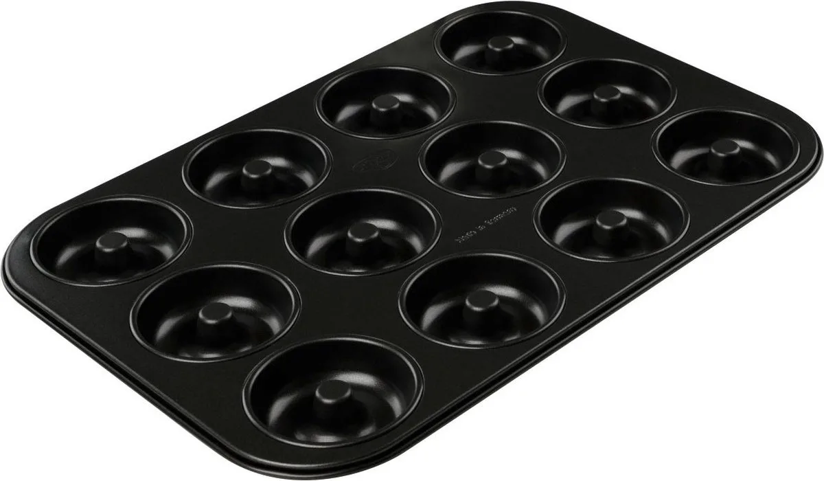 Donut Bakvorm - 12 Cups van Dr. Oetker in Zwart – productfoto