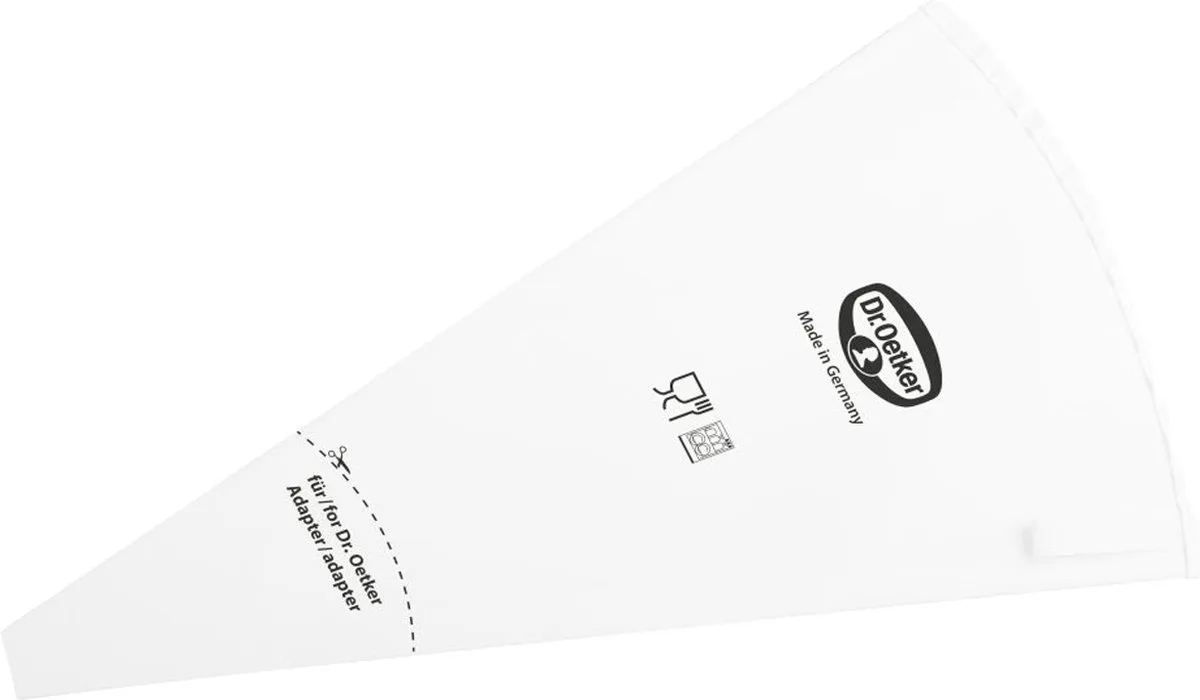Herbruikbare Spuitzak - 34cm de Dr. Oetker en Blank – photo produit