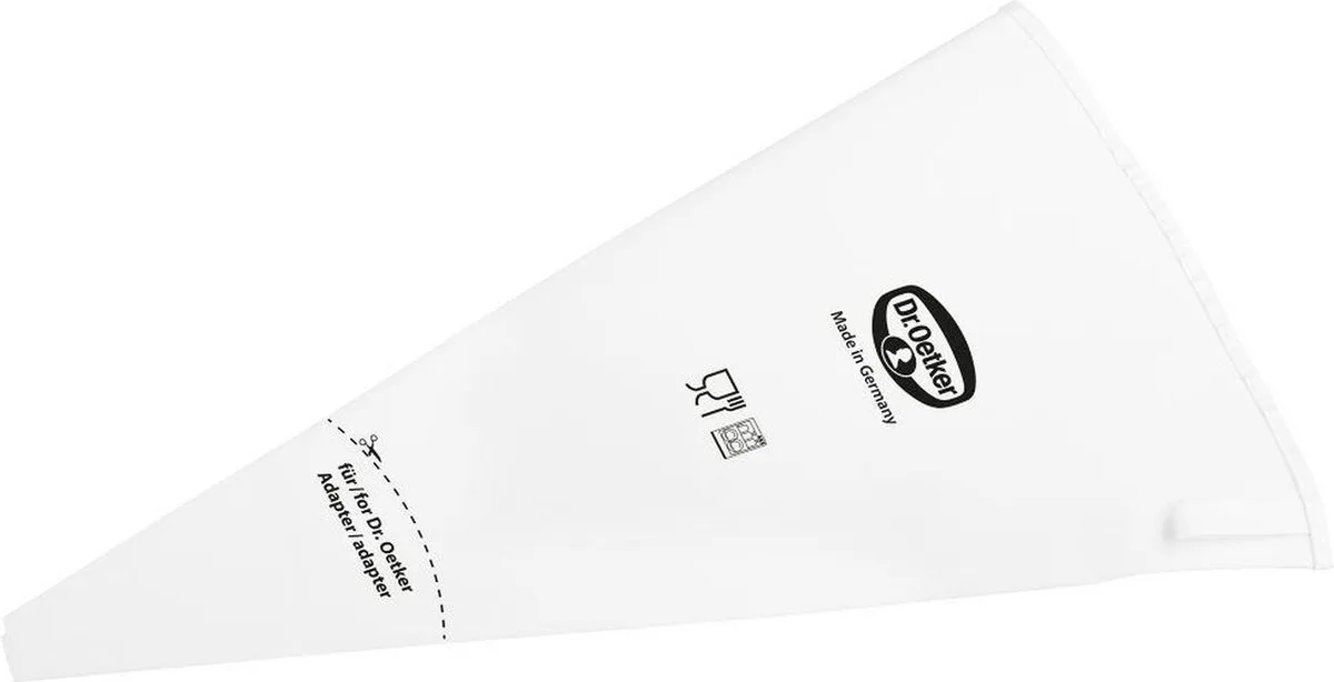 Herbruikbare Spuitzak - 40cm de Dr. Oetker en Blanc – photo produit