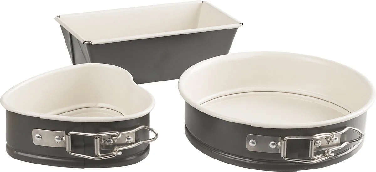 mini bakvorm set, 3 stuks exclusive serie von Dr. Oetker in Beige – Produktfoto