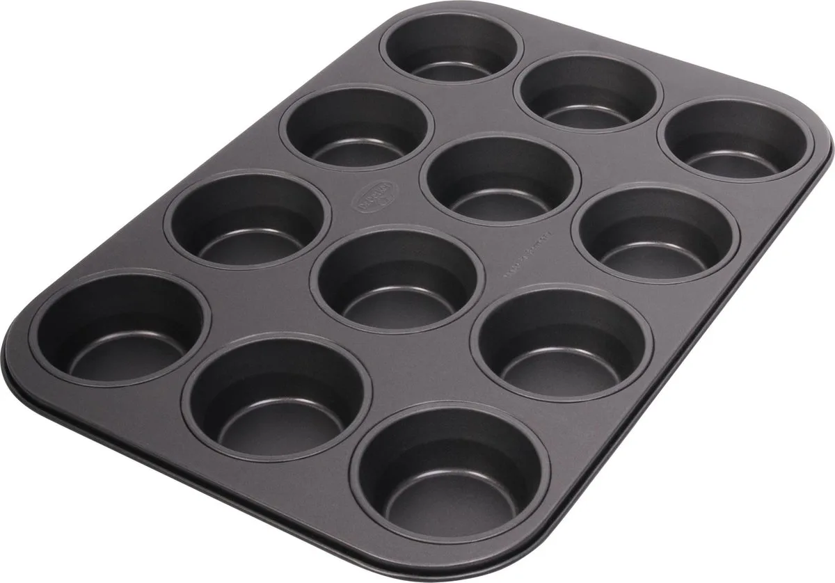 Muffinvorm - 12 vakken de Dr. Oetker en Noir – photo produit