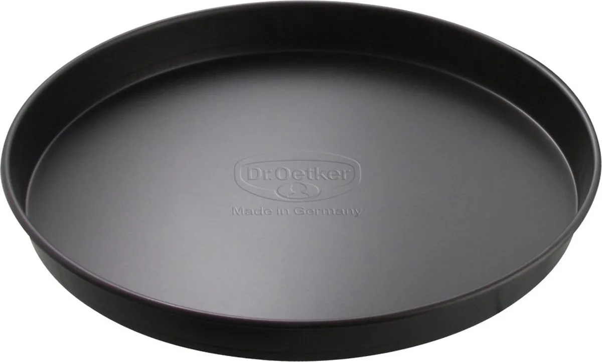 Pizza Bakvorm - Ø24x3 cm från Dr. Oetker i Svart – produktbild