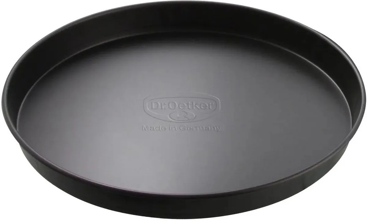Pizza bakvorm - Ø28x3 cm fra Dr. Oetker i Sort – produktbillede