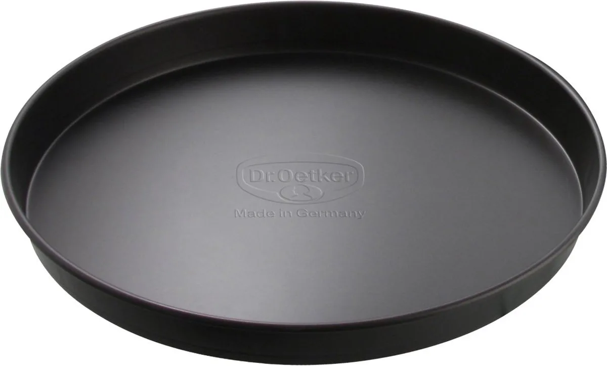 Pizza Bakvorm - Ø30x3 cm von Dr. Oetker in Schwarz – Produktfoto