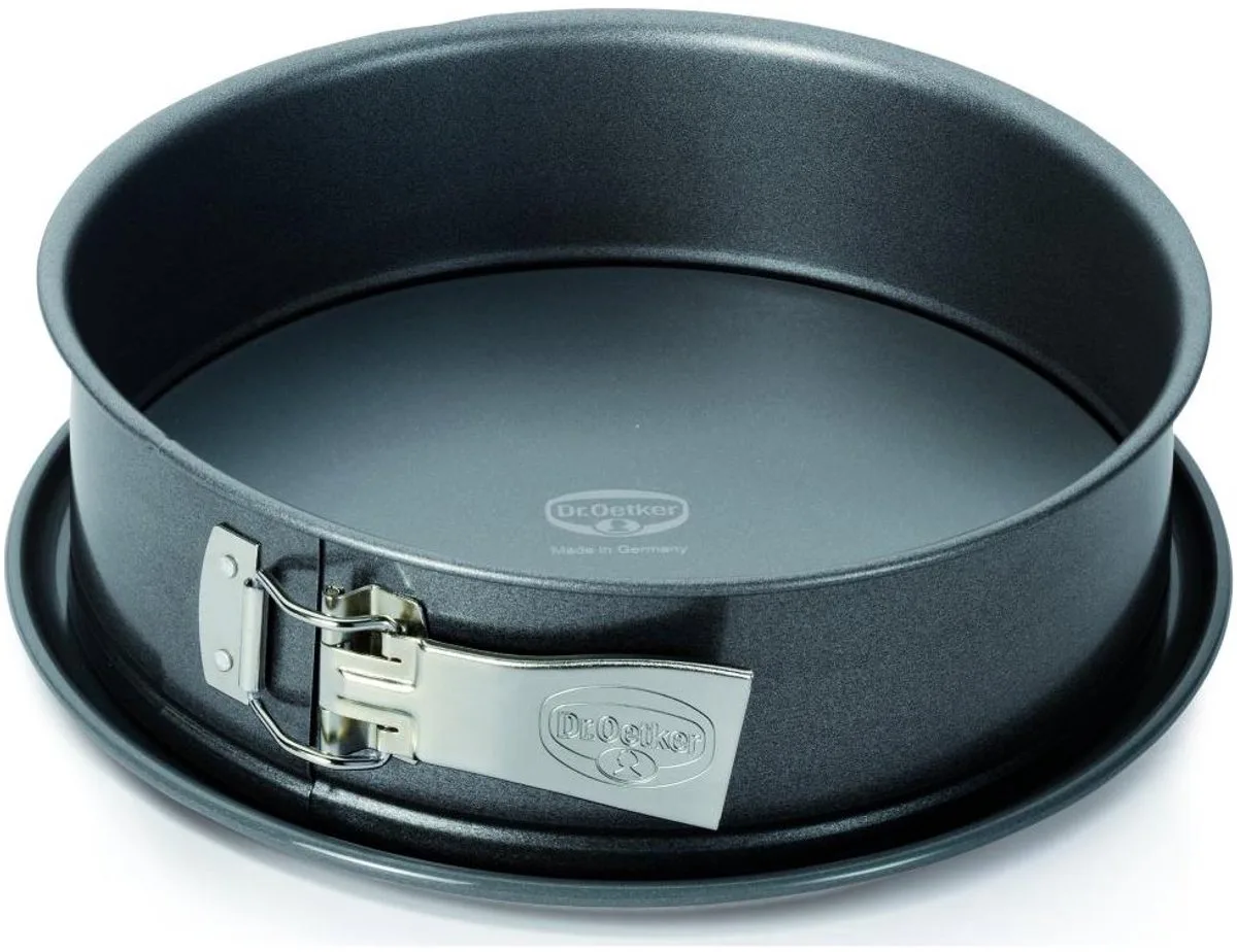 Ronde springvorm van 28 cm Dr. Oetker Back Harmonie fra Dr. Oetker i Grå – produktbillede