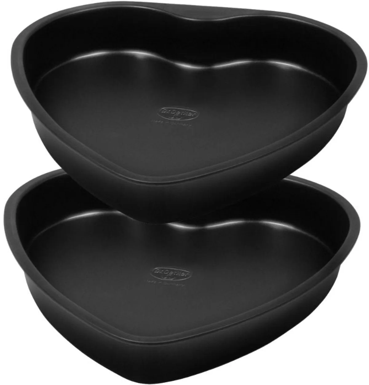 Set van 2 Hartvormige Taartvormen 24 cm Dr Oetker Tradition by Dr. Oetker in Black – product photo