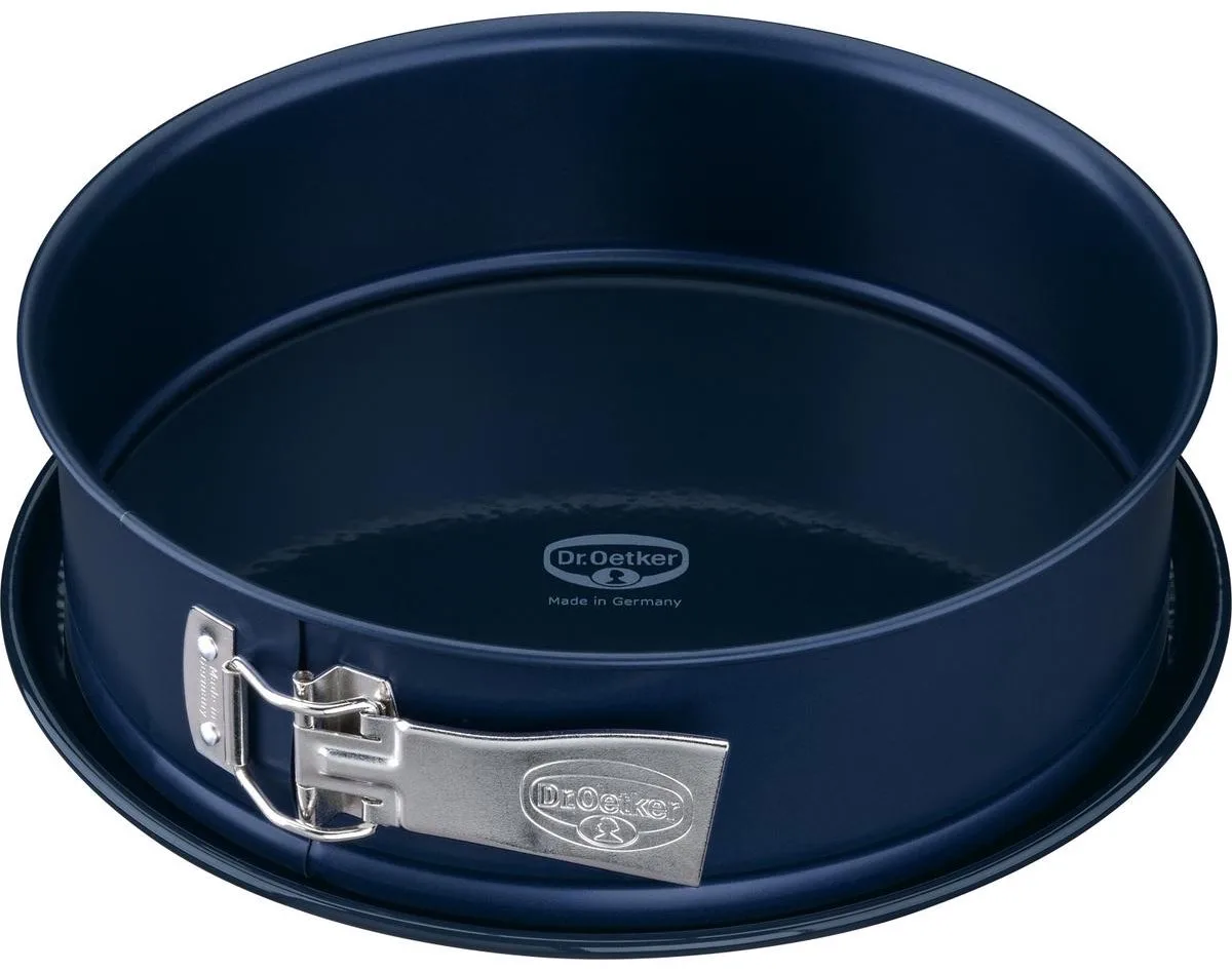 Set van springvormen met scharnier 26 en 28 cm Dr. Oetker Back Liebe van Dr. Oetker in Blauw – productfoto