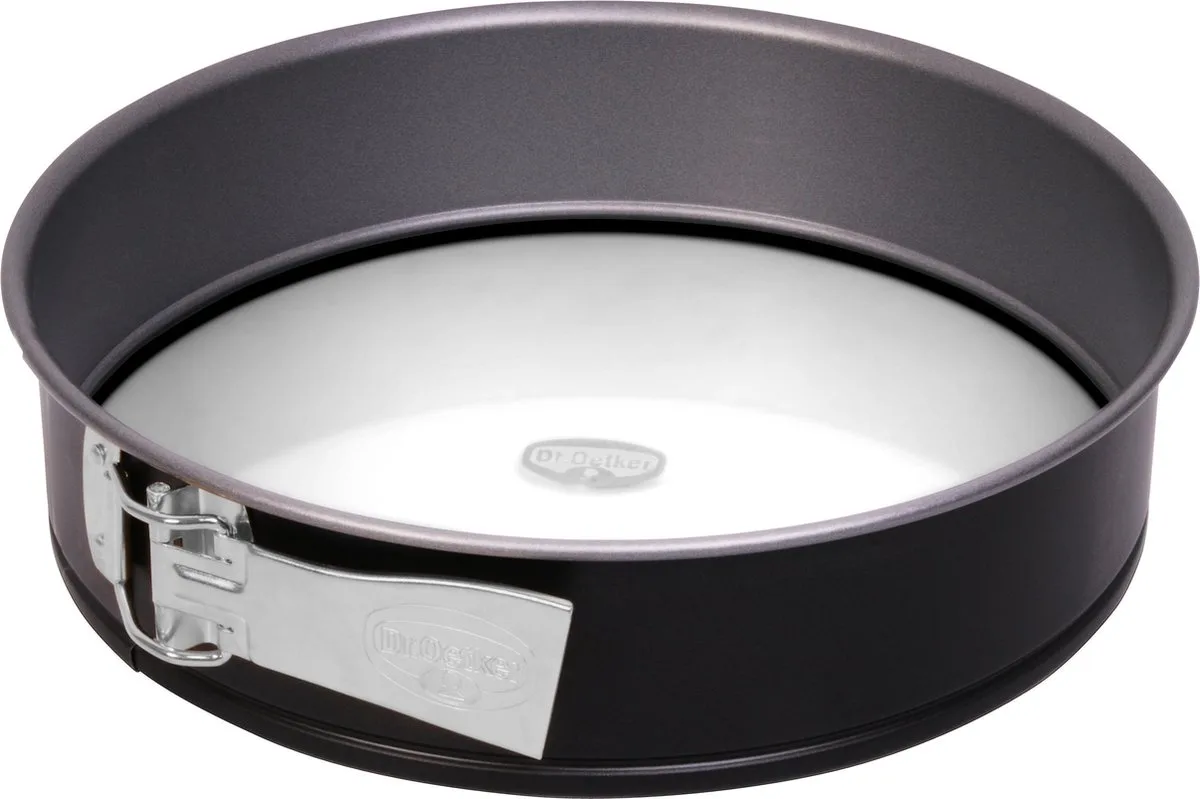 Springvorm - Glazen bodem - 26 cm de Dr. Oetker en Noir – photo produit