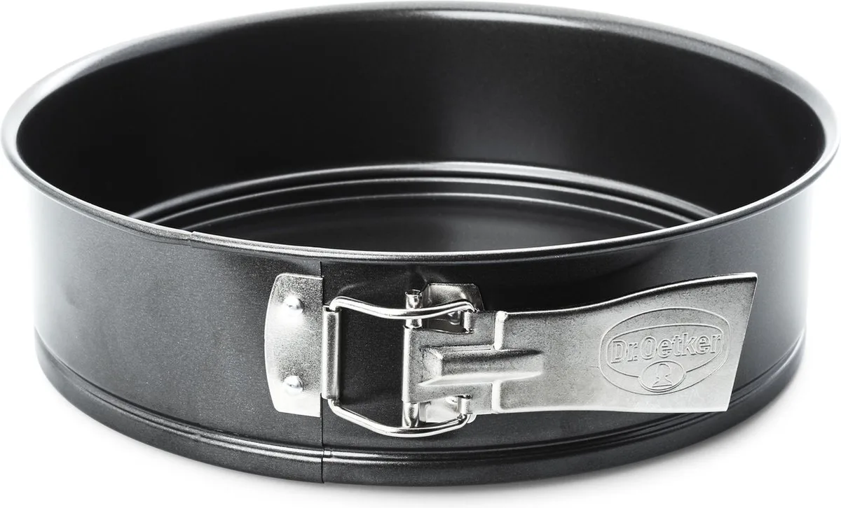 Springvorm - Ø 24 cm - Metaal van Dr. Oetker in Zwart – productfoto