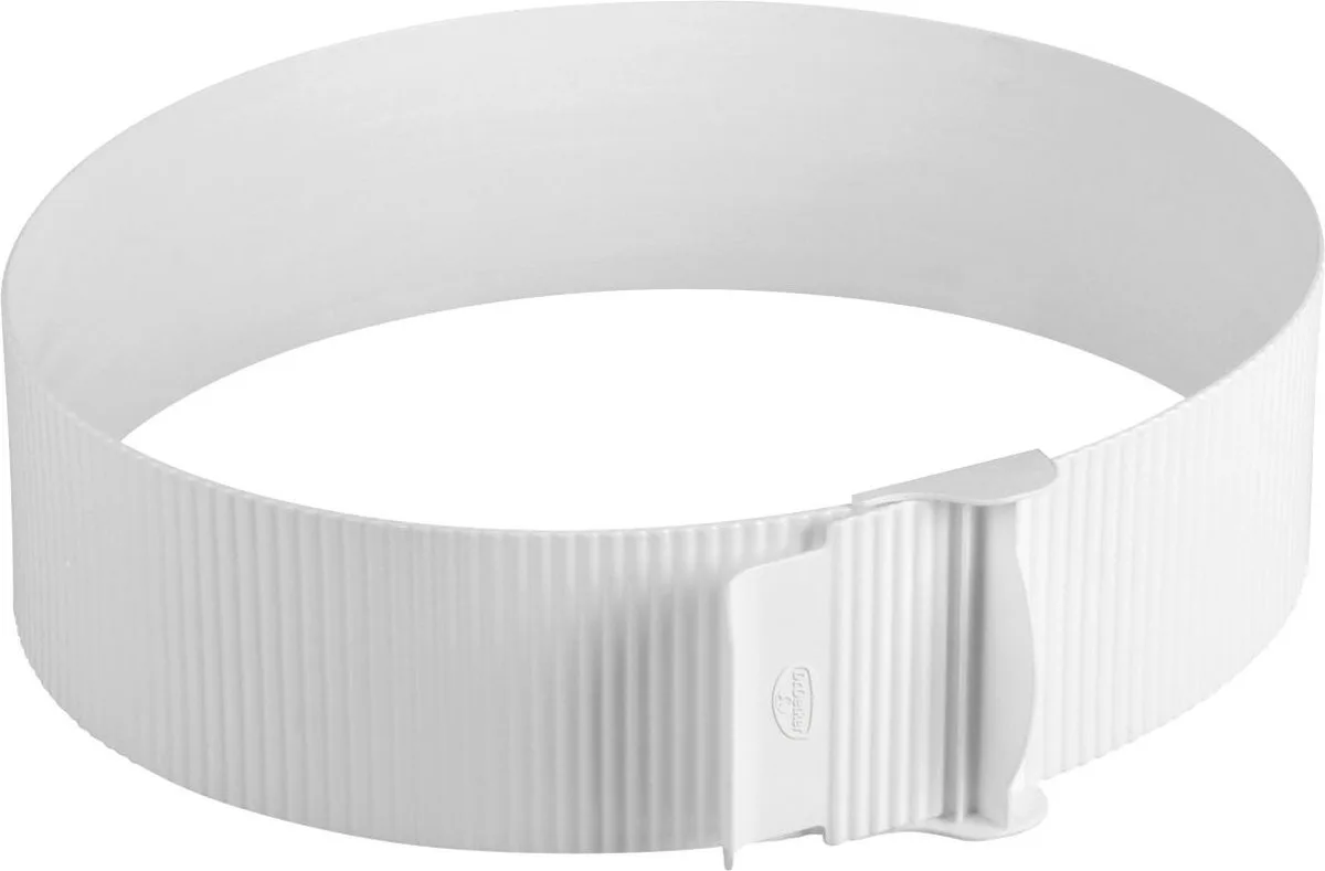 Verstelbare Plastic Taartring - Ø15-30 x 8cm van Dr. Oetker in Grijs – productfoto