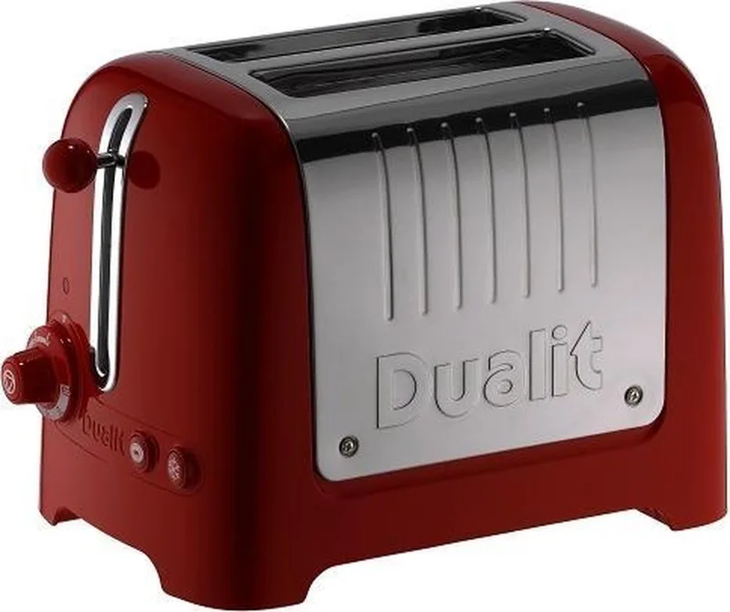 Lite Toaster Broodrooster D26221 van Dualit in Rood – productfoto