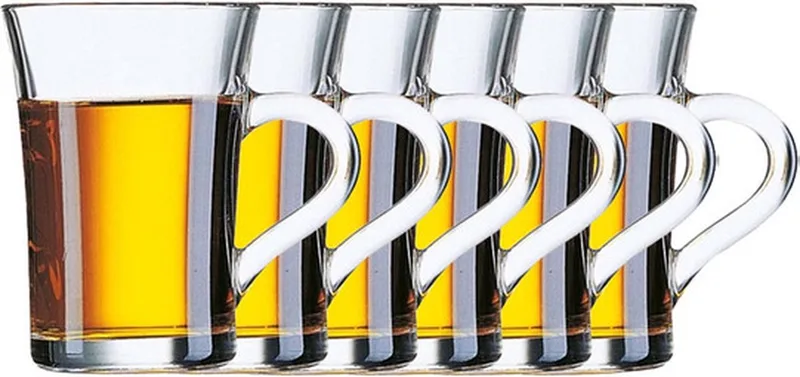 Arcoroc Theeglazen/koffieglazen - 12x - 230 ml - glas - glazen voor thee of koffie by Duralex in Transparent – product photo