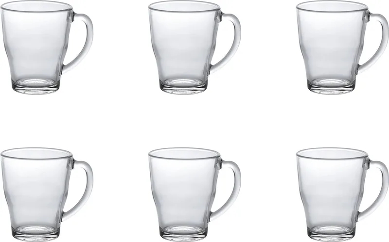 COSY - Glas met Oor - 350 ml - Set van 6 von Duralex in Transparent – Produktfoto