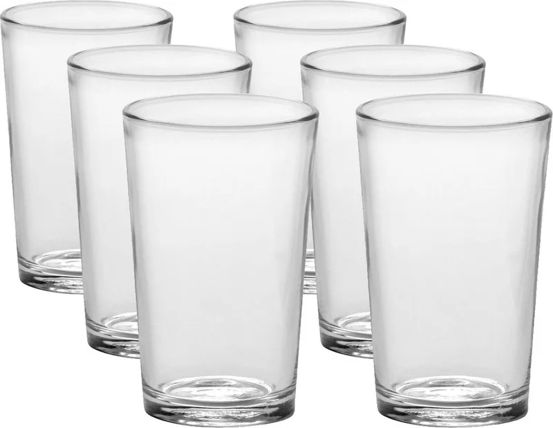 drinkglazen Chope - 6x stuks - 200 ml - waterglazen - glas - ook voor koffie by Duralex in Transparent – product photo