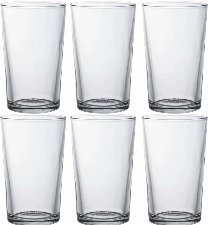 Drinkglazen Chope - 6x stuks - voor koude en warme dranken - 330 ml - koffieglazen fra Duralex i Gennemsigtig – produktbillede
