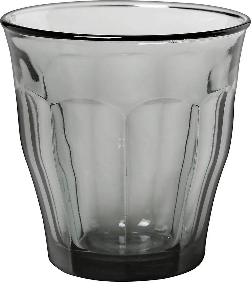 Duralex 6 Bekerglazen in Gehard Glas Picardie - 8,7xH9cm - 25cl by Duralex in Grey – product photo