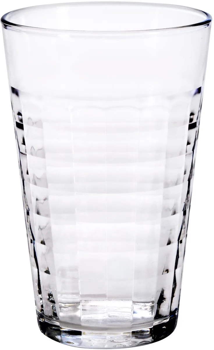 Duralex 6 Bekerglazen in Gehard Glas Prisme 50cl - 9xH14cm by Duralex in Transparent – product photo