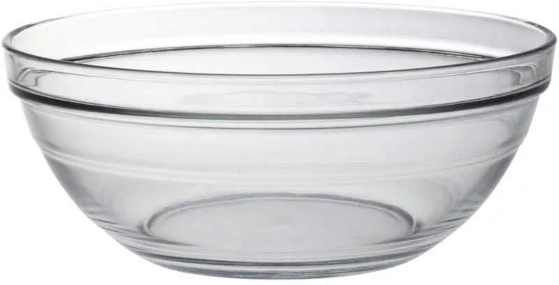GIGOGNE - Geharde Glazen Saladeschaal - Ø205mm - Stapelbaar by Duralex in Multicolour – product photo
