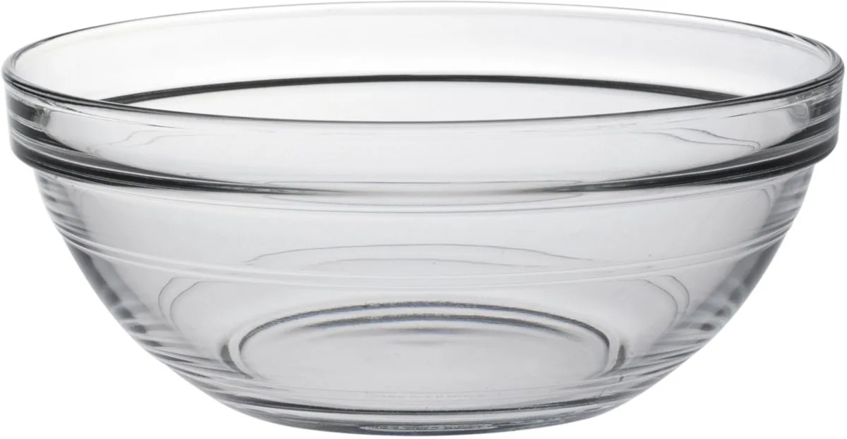 Gigogne Serie - Transparante Saladekom - 970 ml - Gehard Glas - Schokbestendig de Duralex en Transparent – photo produit