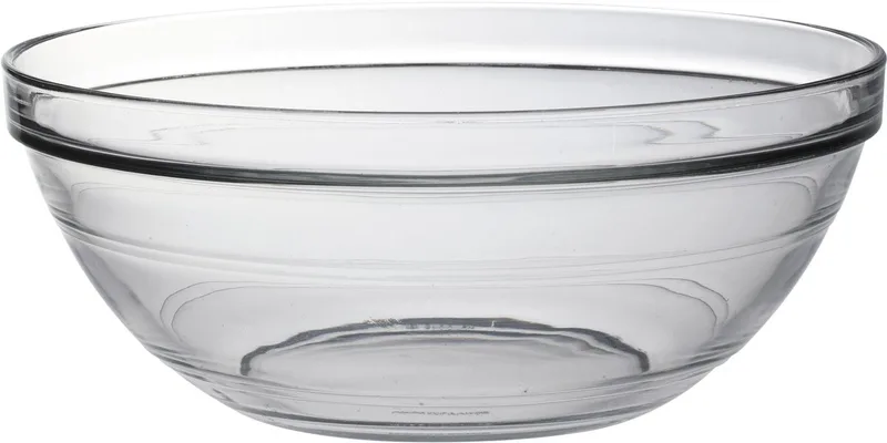 Gigogne Serie - Transparante Saladeschaal - 2400 ml - Schokbestendig - Stapelbaar by Duralex in Transparent – product photo