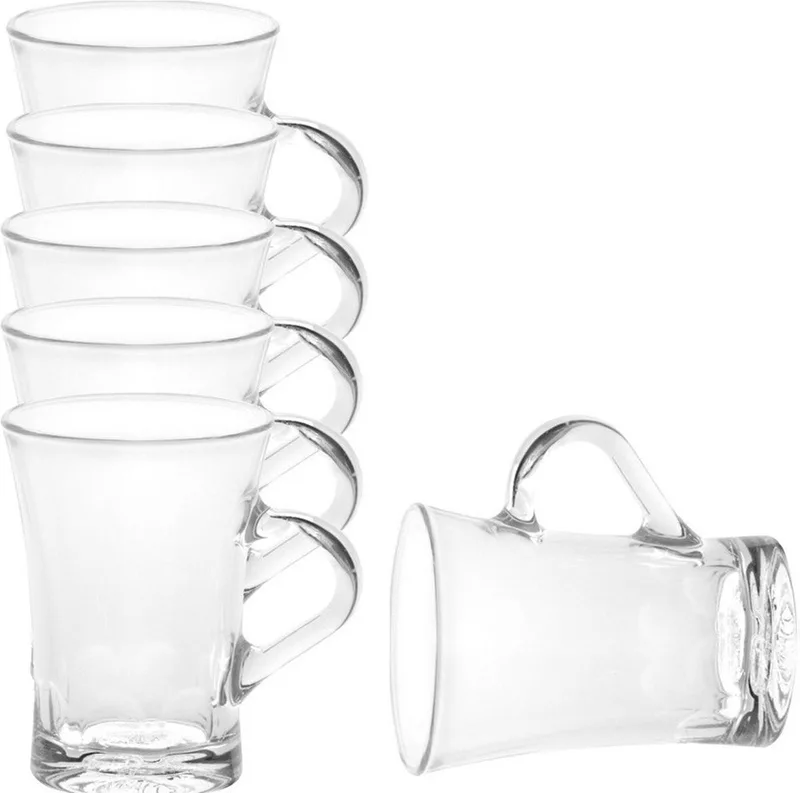 Koffie en Theeglazen Amalfi - 6x stuks - glas - 170 ml - Lungo von Duralex in Transparent – Produktfoto