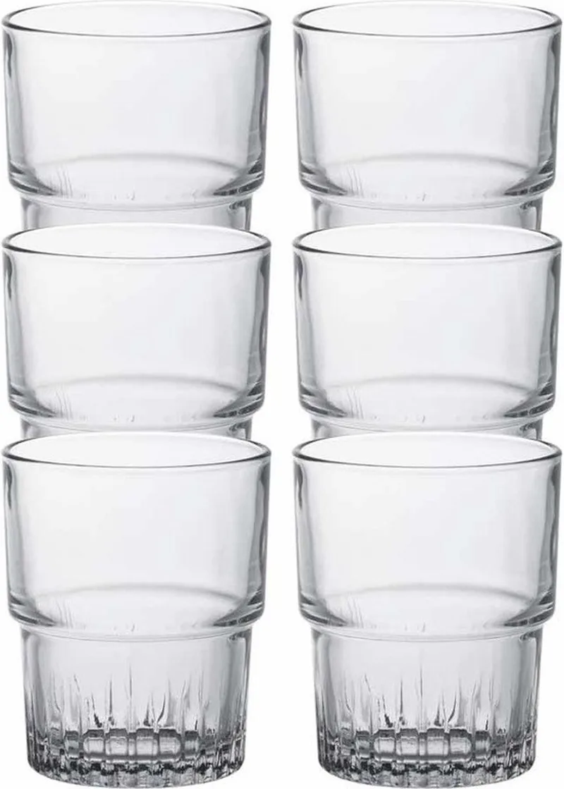 koffie/espresso glazen Empilable - 6x stuks - 160 ml - Drinkglazen by Duralex in Transparent – product photo