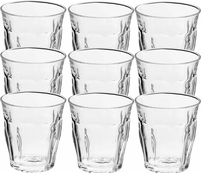 koffieglazen Picardie - 12x stuks - espresso glas - 160 ml - Whiskey glazen von Duralex in Transparent – Produktfoto