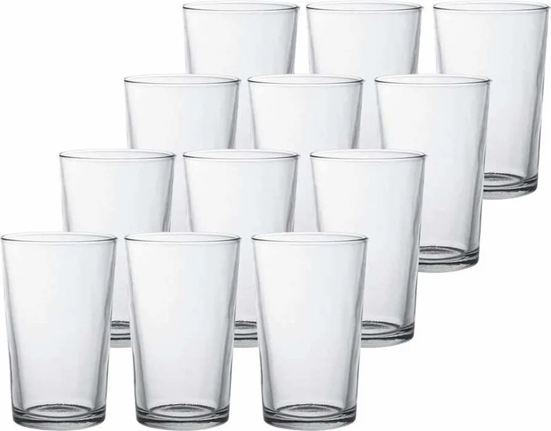 Longdrinkglazen Chope - 12x stuks - glas - koffie/thee - 280 ml by Duralex in Transparent – product photo