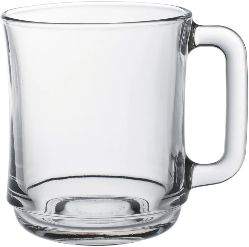 LYS Serie - Transparante Gehard Glazen Mok - 250 ml - Set van 6 - Impact- en Schokbestendig by Duralex in Transparent – product photo